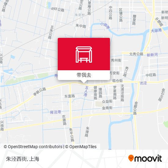 朱泾西街地图