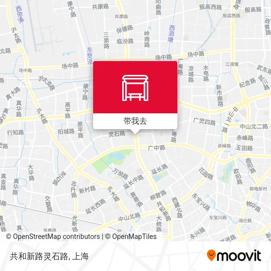 共和新路灵石路地图