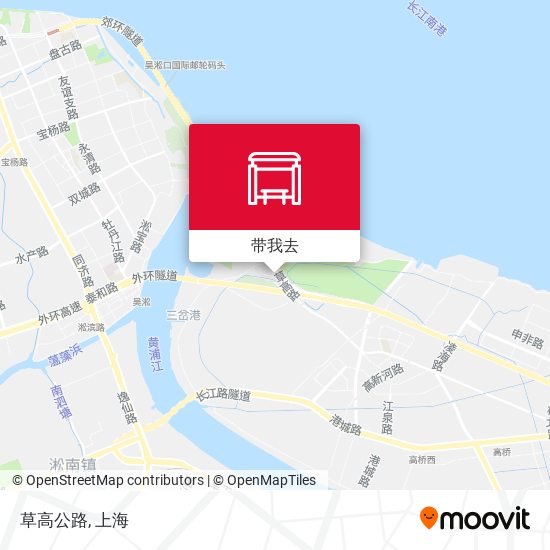 草高公路地图