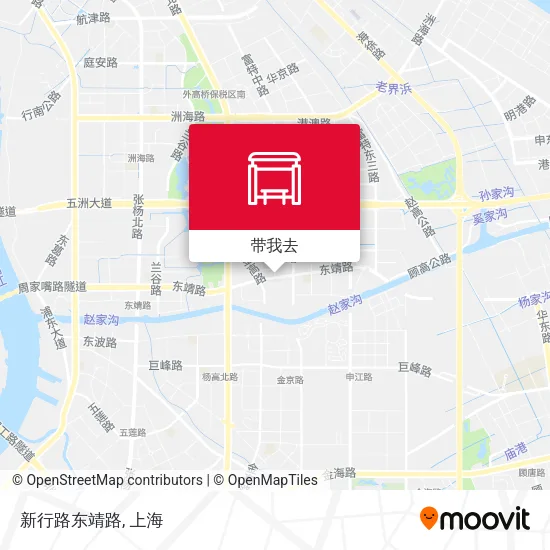 新行路东靖路地图