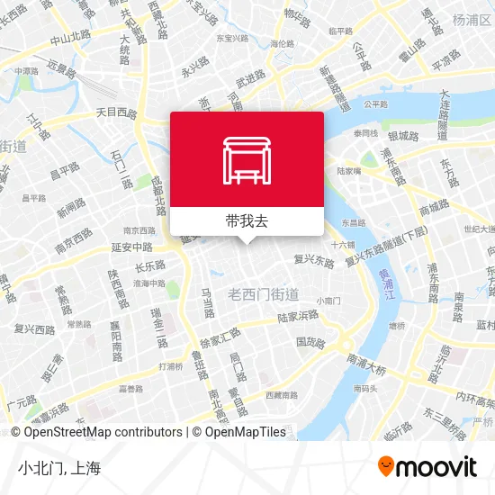 小北门地图