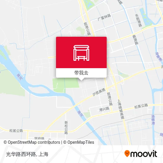 光华路西环路地图
