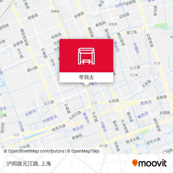 沪闵路元江路地图