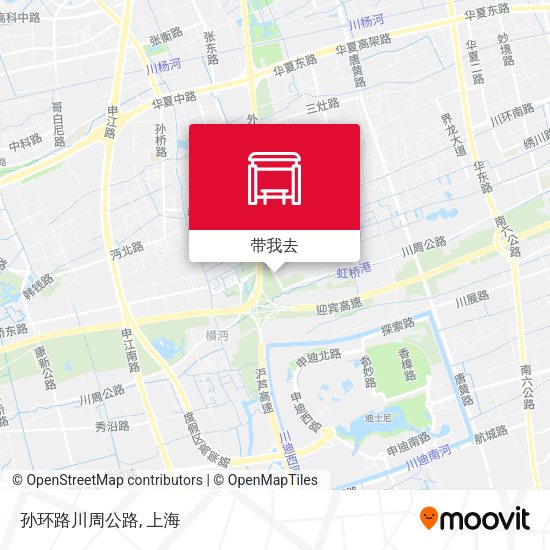 孙环路川周公路地图