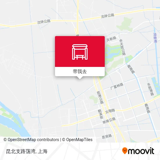 昆北支路荡湾地图