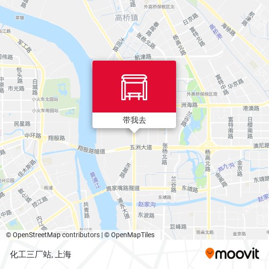 化工三厂站地图