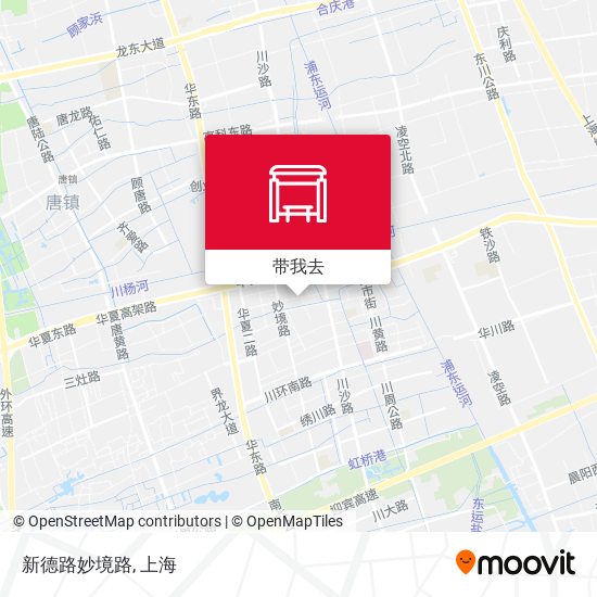 新德路妙境路地图