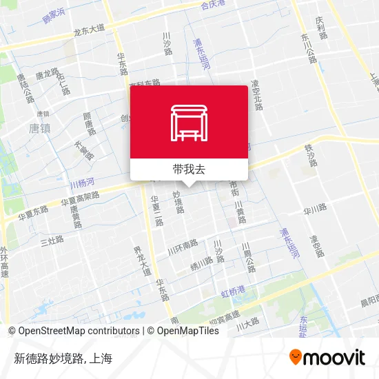 新德路妙境路地图