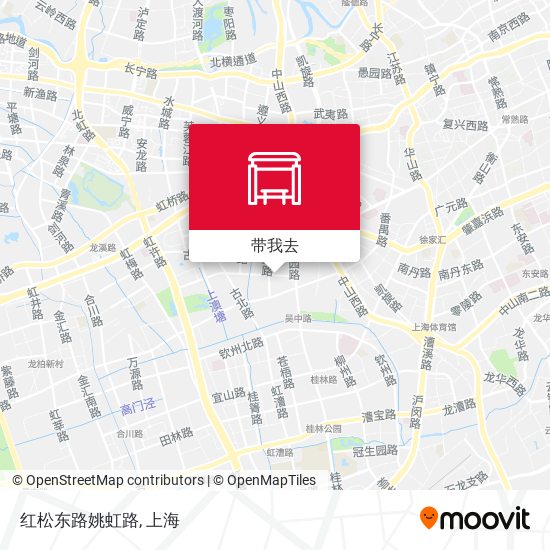 红松东路姚虹路地图