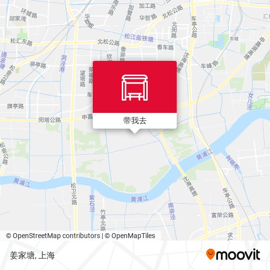 姜家塘地图