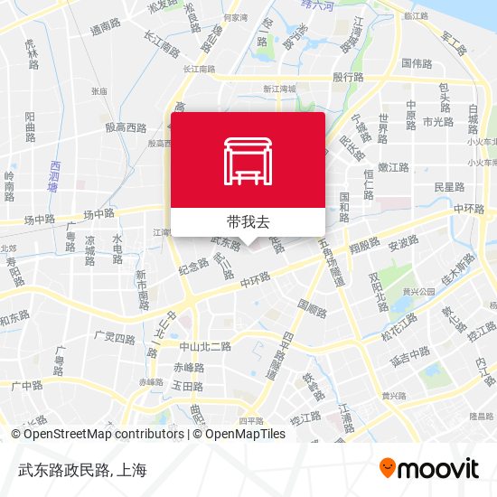 武东路政民路地图