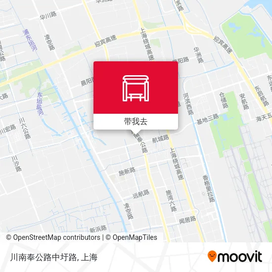 川南奉公路中圩路地图