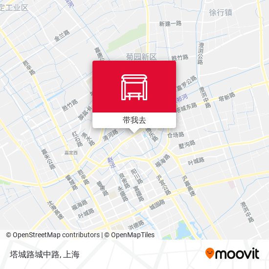 塔城路城中路地图