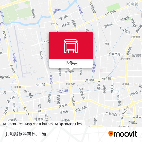 共和新路汾西路地图