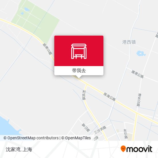 沈家湾地图