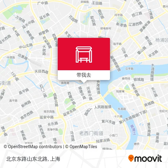 北京东路山东北路地图