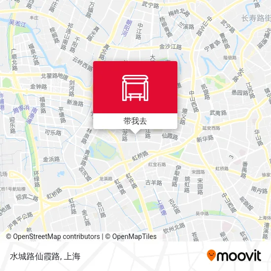 水城路仙霞路地图