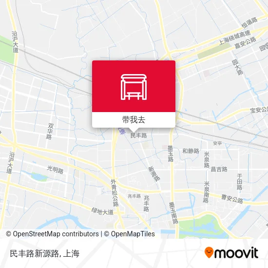 民丰路新源路地图