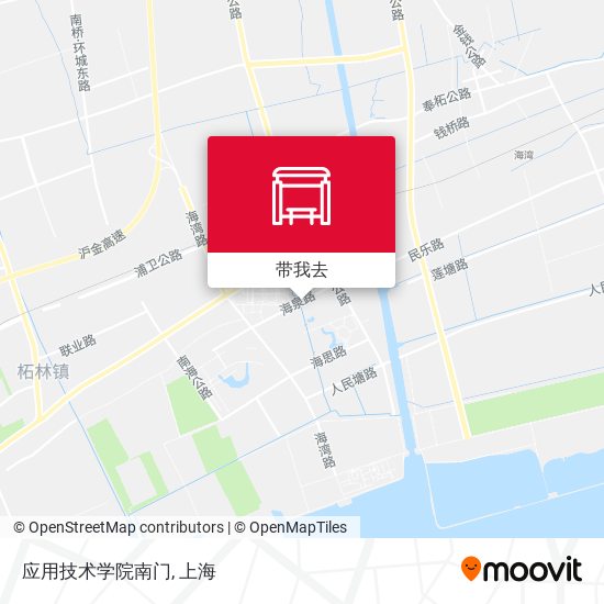 应用技术学院南门地图