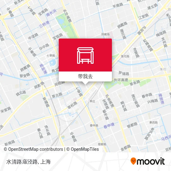 水清路庙泾路地图