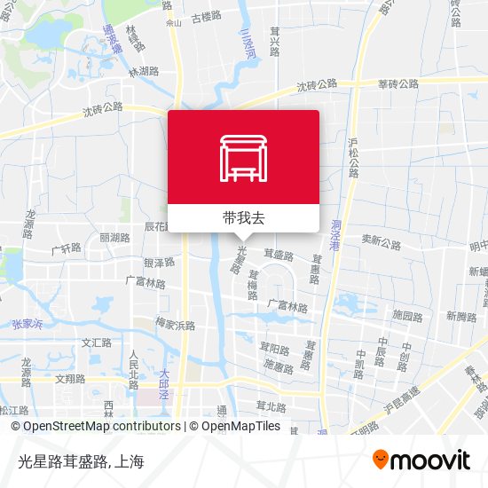 光星路茸盛路地图