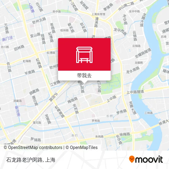 石龙路老沪闵路地图