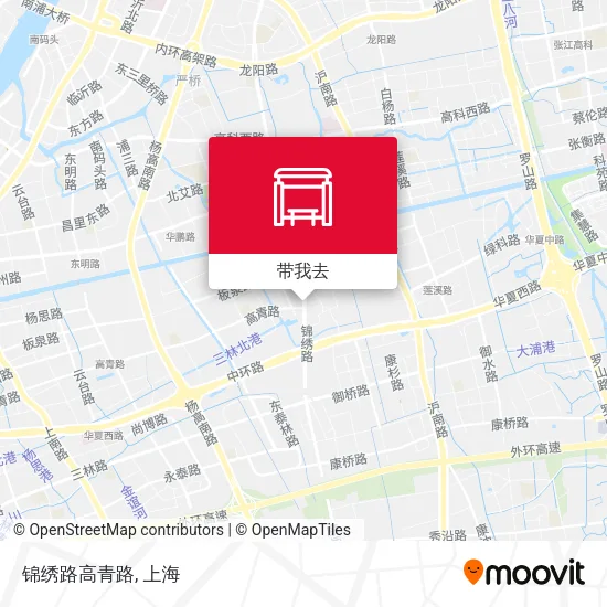 锦绣路高青路地图