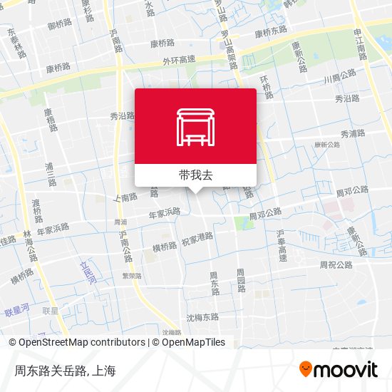 周东路关岳路地图