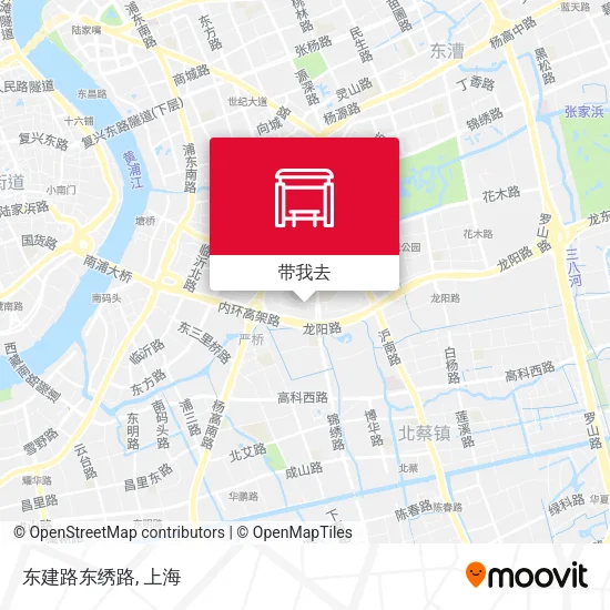 东建路东绣路地图