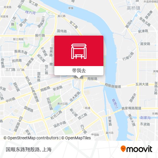 国顺东路翔殷路地图