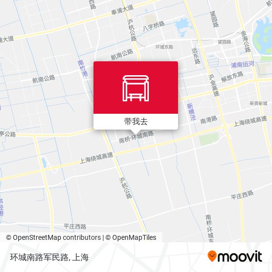 环城南路军民路地图