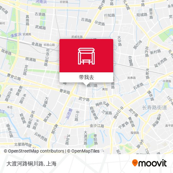 大渡河路铜川路地图