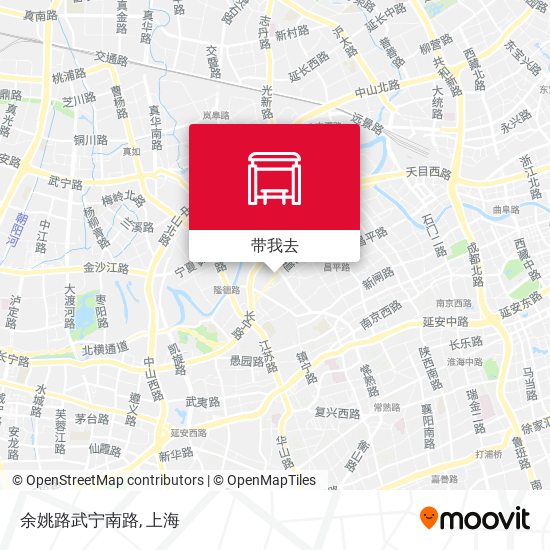 余姚路武宁南路地图