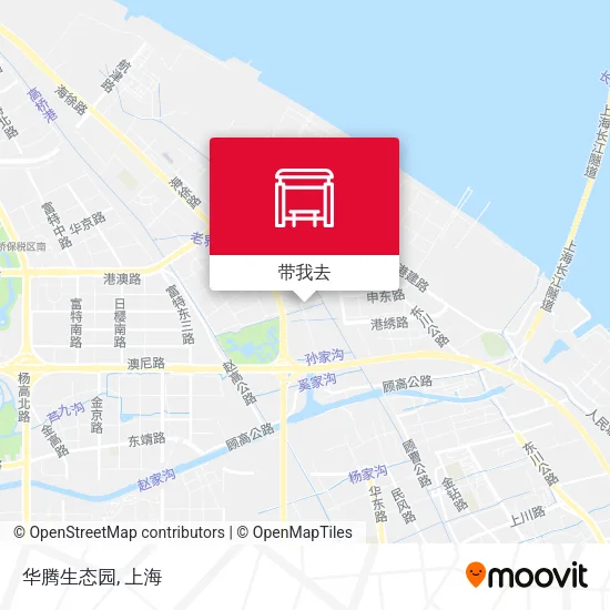华腾生态园地图
