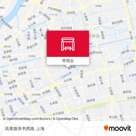 高青路东书房路地图