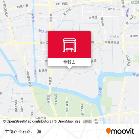 甘德路长石路地图