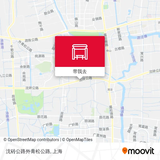 沈砖公路外青松公路地图