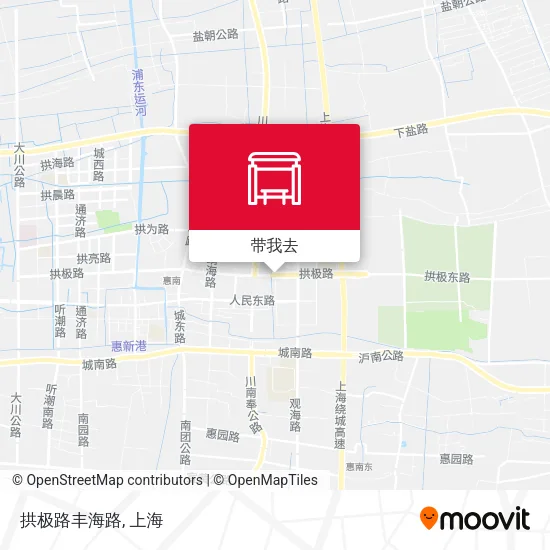 拱极路丰海路地图