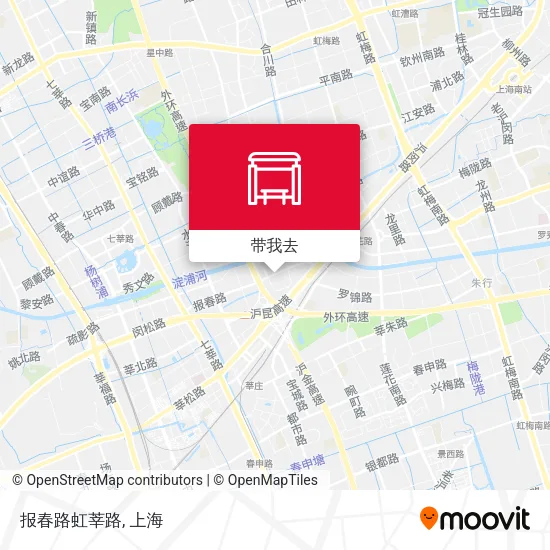报春路虹莘路地图