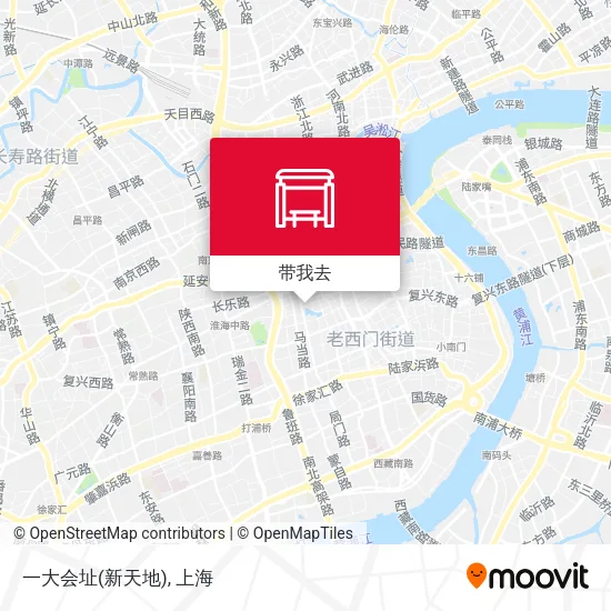一大会址(新天地)地图