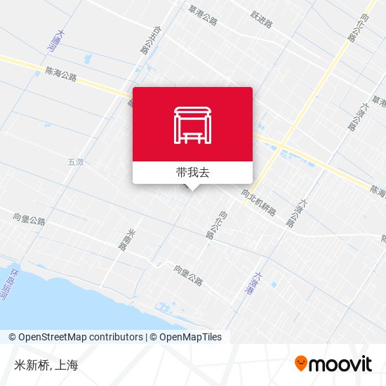 米新桥地图