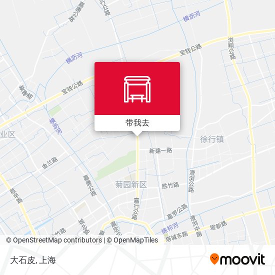 大石皮地图