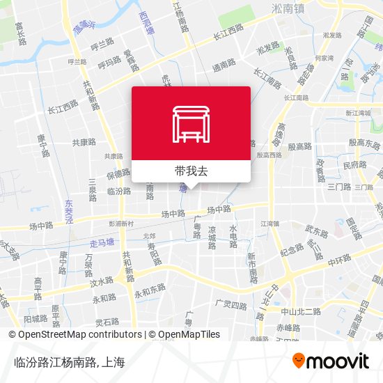 临汾路江杨南路地图