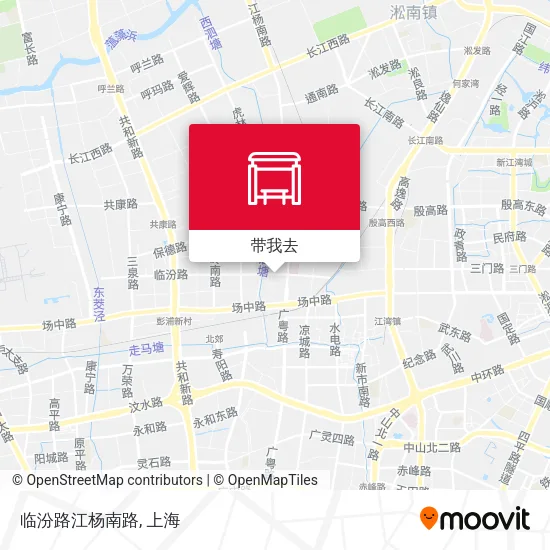 临汾路江杨南路地图