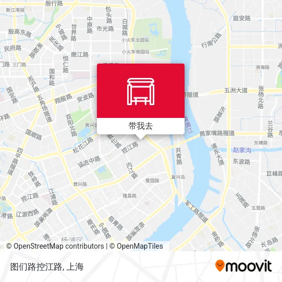 图们路控江路地图