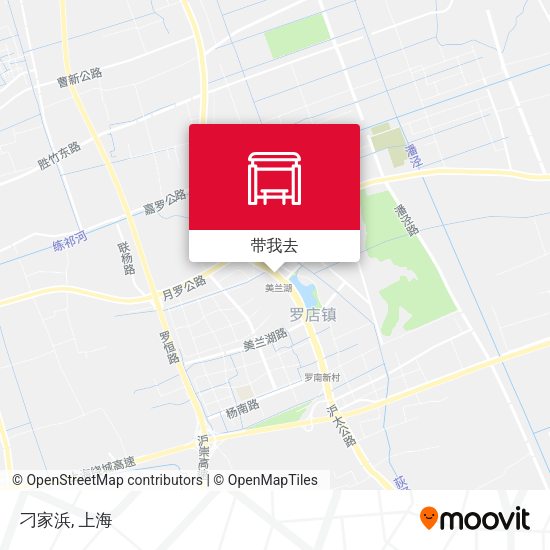 刁家浜地图