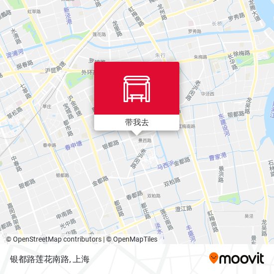 银都路莲花南路地图