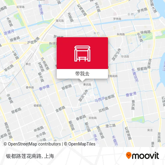 银都路莲花南路地图
