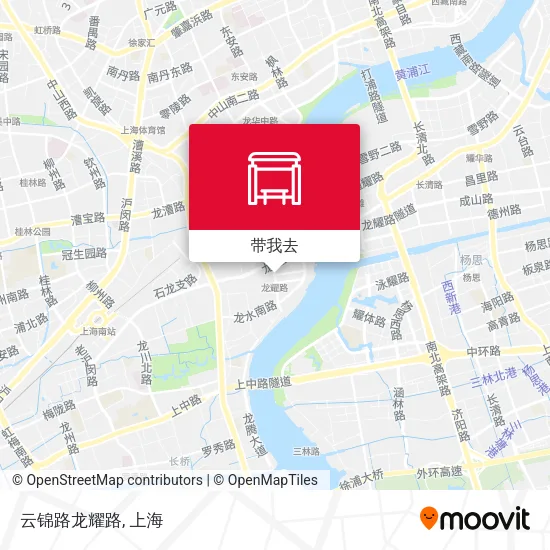 云锦路龙耀路地图