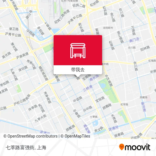 七莘路富强街地图
